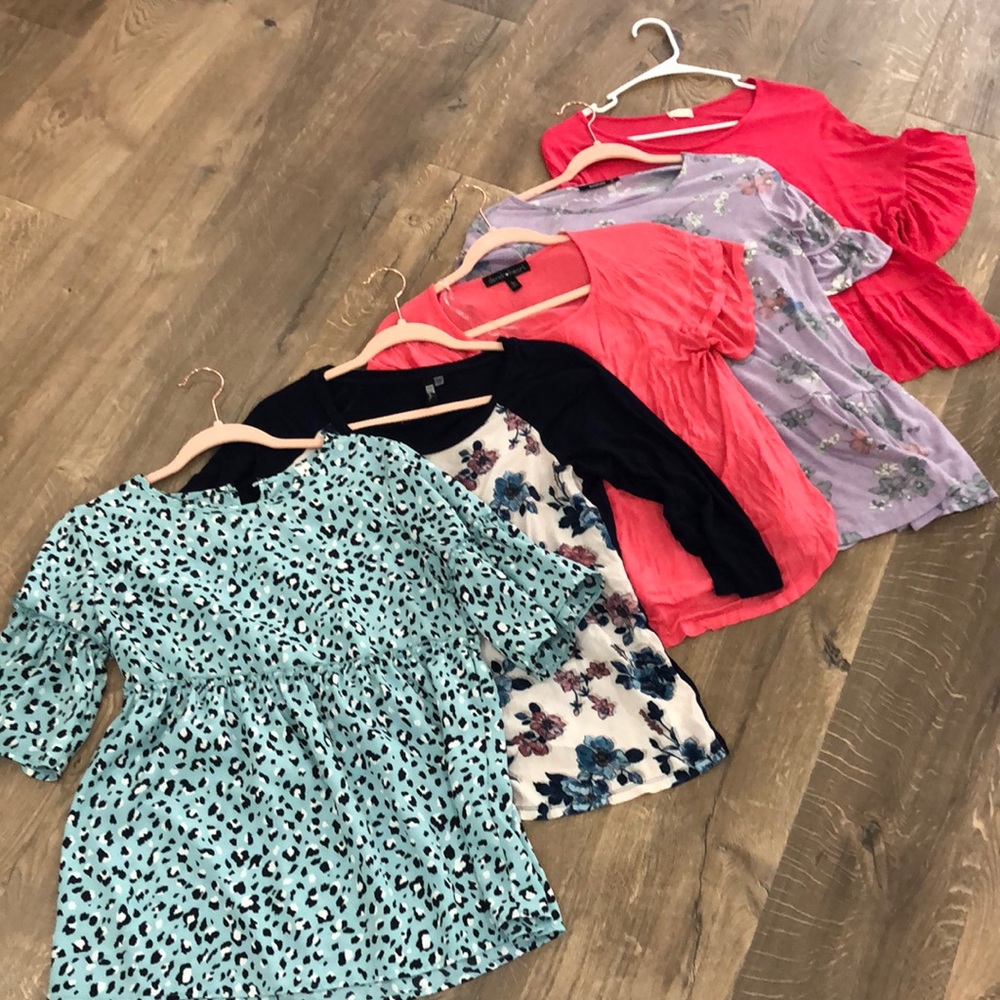 WOMENS FLOWY SUMMER TOP BUNDLE